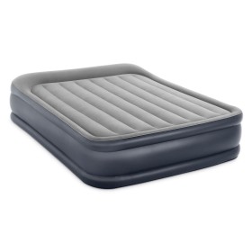 Φουσκωτό Στρώμα Ύπνου Διπλό Μαύρο 2.03x0.42x1.52 m Ενσωματωμένη Τρόμπα - Intex