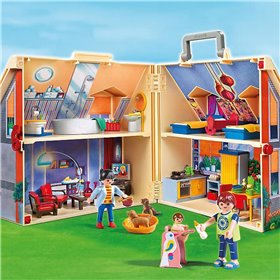 Playmobil Μοντέρνο Κουκλόσπιτο Βαλιτσάκι Playmobil Μοντέρνο Κουκλόσπιτο Βαλιτσάκι