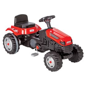 Ποδοκίνητο Όχημα Τρακτέρ Κόκκινο 95x51x51 cm