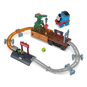 Thomas the Train 2σε1 Μεταμόρφωση του Τόμας σε Πίστα με Σταθμό - Fisher Price