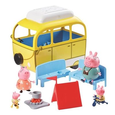 Peppa Pig Όχημα για Κάμπινγκ - Giochi Preziosi