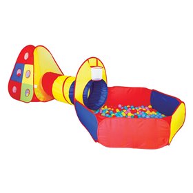 Παιδική Σκηνή με Τούνελ και Παιδότοπο 