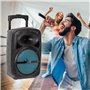 Φορητό Ηχείο Bluetooth 20W με Ρόδες &amp Λειτουργία Καραόκε Μαύρο