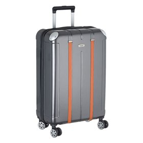 Βαλίτσα - Τρόλεϊ Ταξιδίου Γκρι Καφέ Δερμάτινη Ρίγα 33 lt Βαλίτσα - Τρόλεϊ Ταξιδίου Γκρι Καφέ Δερμάτινη Ρίγα 33 lt