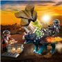 Playmobil Τρικεράτωψ με πανοπλία-κανόνι και μαχητές