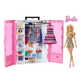 BARBIE Νέα Ντουλάπα με Κούκλα - Mattel