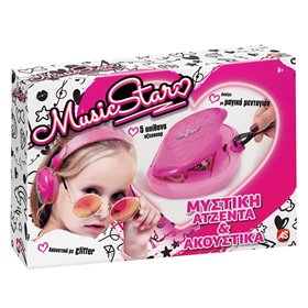 Music Star Μυστική Ατζέντα Και Ακουστικά - AS