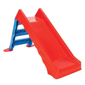 Τσουλήθρα Πλαστική Πτυσσόμενη με Υποδοχή Νερού 126x59x71 cm