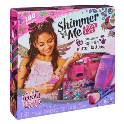 Go Glam Shimmer Me Body Art - Spin Master