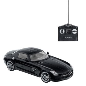 Τηλεκατευθυνόμενο Όχημα Mercedes Benz SLS AMG Μαύρο με Χειριστήριο 1:14 / 2.4 GHz