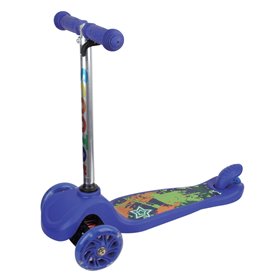 Scooter Μπλε με LED Φωτιζόμενες Ρόδες