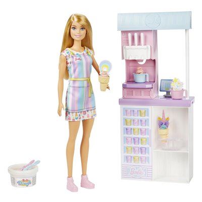 Barbie Εργαστήριο Παγωτού - Mattel