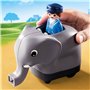 Playmobil 123 Τρενάκι με Βαγόνια Ζωάκια 