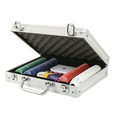 POKER Set Aluminium Case