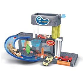 Πλυντήριο Αυτοκινήτων για Αλλαγή Χρώματος με Φως Ήχο &amp 2 Αυτοκίνητα