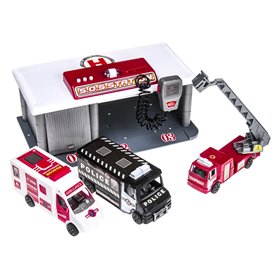 Σταθμός Οχημάτων Διάσωσης με Μικρόφωνο &amp Φώτα