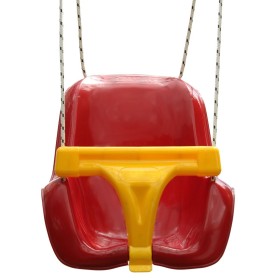 Κούνια Κρεμαστή  Κόκκινη με Σχοινί