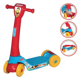 Πατίνι Scooter Αναδιπλούμενο Κόκκινο Μπλε - Live Up