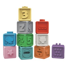 Βρεφικό Παιχνίδι Μαλακά Χρωματιστά Τουβλάκια - Fisher Price