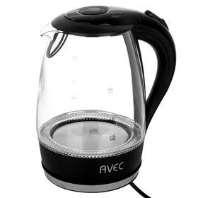 Βραστήρας Γυάλινος Με Φως 1.7 lt