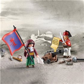 Playmobil Play &amp Give Έλληνες Αγωνιστές 1821
