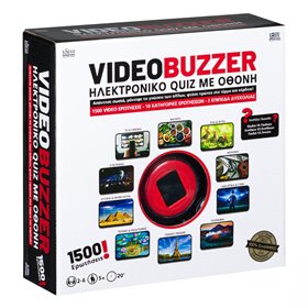 Επιτραπέζιο Παιχνίδι Vedeo Buzzer με Οθόνη - Ιδέα