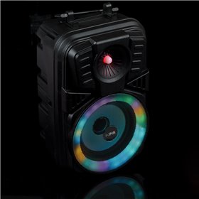 Ηχείο Bluetooth Καραόκε Φορητό με Μικρόφωνο LED 10W 15x12.5x27 cm