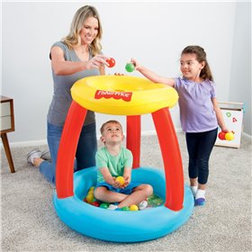 Φουσκωτός Παιδότοπος Ζωάκια με Μπάλες 89x84 cm