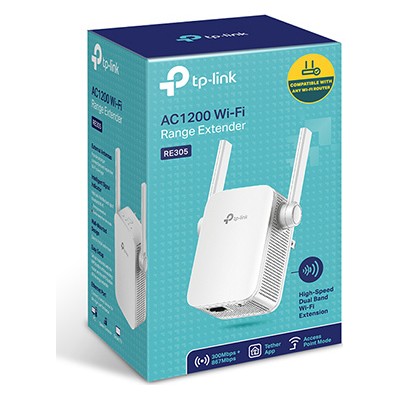 TP-LINK RE305 v3 WiFi Extender Dual Band (2.4 &amp 5GHz) 1200Mbps