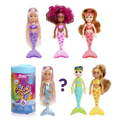 Barbie Chelsea Color Reveal Γοργόνες - Mattel