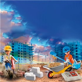 Playmobil Maxi Βαλιτσάκι Τεχνικά Έργα