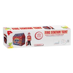 Παιδική Σκηνή Δωματίου Πυροσβεστικός Σταθμός 95x72x102 cm