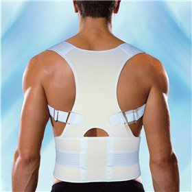 Υποστηρικτικό Μέσης &amp Πλάτης Λευκό 