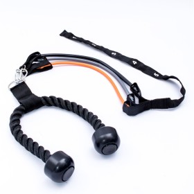 Λάστιχο Εκγύμνασης Μαύρο 7 Επιπέδων