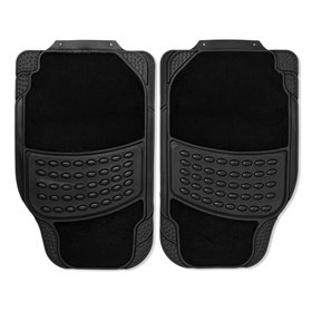 Σετ Πατάκια Αυτοκινήτου Λάστιχο-Μοκέτα 