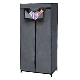 Ντουλάπα Υφασμάτινη Γκρι 70x45x150 cm Ντουλάπα Υφασμάτινη Γκρι 70x45x150 cm