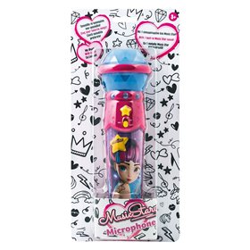 Music Star Μικρόφωνο με LED Φως - AS