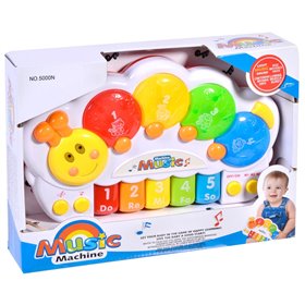 Παιχνίδι Κάμπια Πιάνο με Ήχο &amp Φως