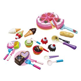Σετ Παιχνιδιού με Τούρτα και Παγωτά