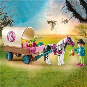 Playmobil Άμαξα με Πόνυ