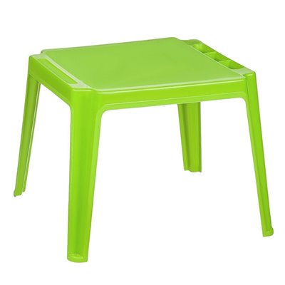 Τραπέζι Παιδικό Πλαστικό Λαχανί 57x57x44 cm