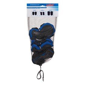 Σετ Προστασίας Παιδικά για Αγκώνες Γόνατα Καρπούς Μαύρο Μπλε