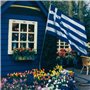 Ελληνική Σημαία με Κοντάρι 150x90