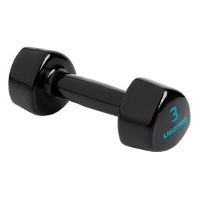 Βαράκι Βινυλίου Τριγωνικό Μαύρο 3 kg