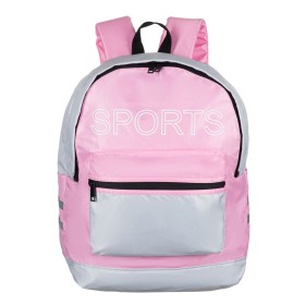 Σακίδιο Αθλητικό Ροζ Γκρι Sport 30x20x40 cm