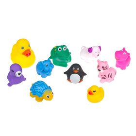 Παιχνίδι Μπάνιου Ζωάκια   - 10 τμχ.