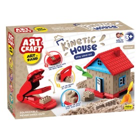 Σετ Άμμος Χειροτεχνίας Φτιάχνω Σπιτάκι - 12 τμχ.