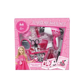 Ζώνη Κομμωτηρίου με Πιστολάκι Φούξια - 11 τμχ.