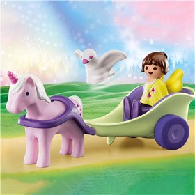 Playmobil 123 Νεραϊδοάμαξα με Μονόκερο Playmobil 123 Νεραϊδοάμαξα με Μονόκερο