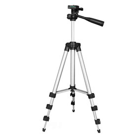 Τρίποδο Αλουμινίου Κάμερας/Κινητού με Κλιπ